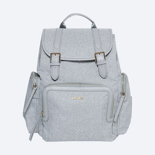 Waterproof Tweed Diaper Bag Backpack for Travel