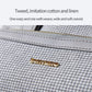 Waterproof Tweed Diaper Bag Backpack for Travel - LittleLullabyLoft