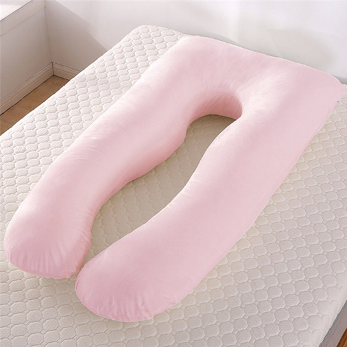 U-Shaped Maternity Pillow – Cooling Pregnancy Support Pillow - LittleLullabyLoft