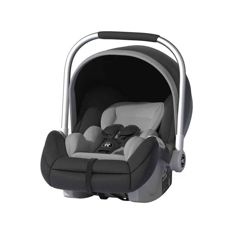 Foldable Portable Baby Car Seat with Carry Basket