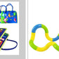 Children's Busy Board Dressing and Buttoning Learning Book Toy - LittleLullabyLoft