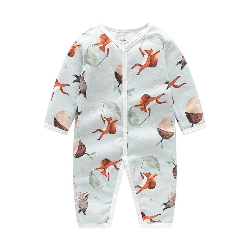 Spring Autumn Baby Romper Soft Infant Bodysuit Clothes