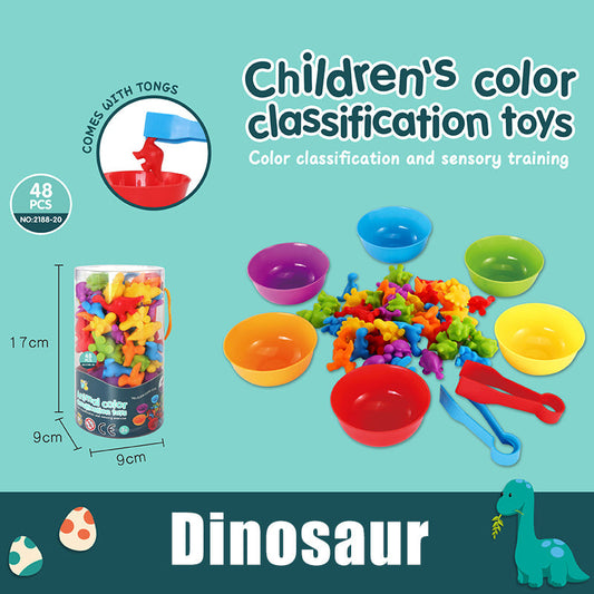 Engaging Rainbow Counting Cognitive Toy Set for Early Childhood Learning