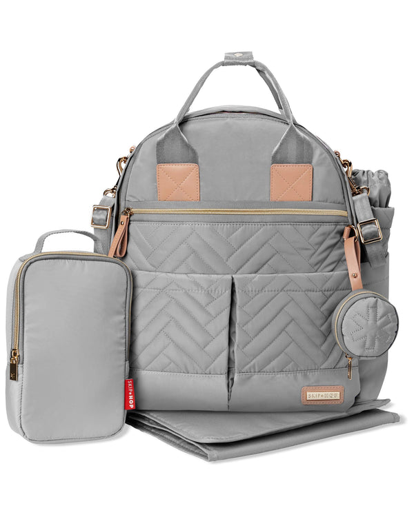 Skip Hop Suite 6-in-1 Diaper Backpack Baby Travel Set