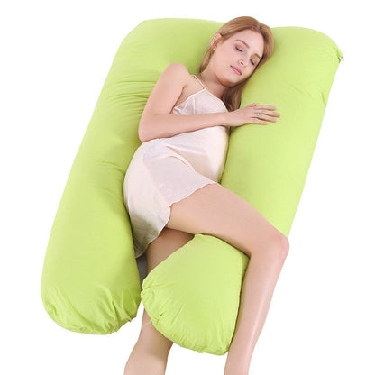 U-Shaped Maternity Pillow – Cooling Pregnancy Support Pillow - LittleLullabyLoft