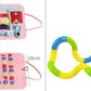 Children's Busy Board Dressing and Buttoning Learning Book Toy - LittleLullabyLoft