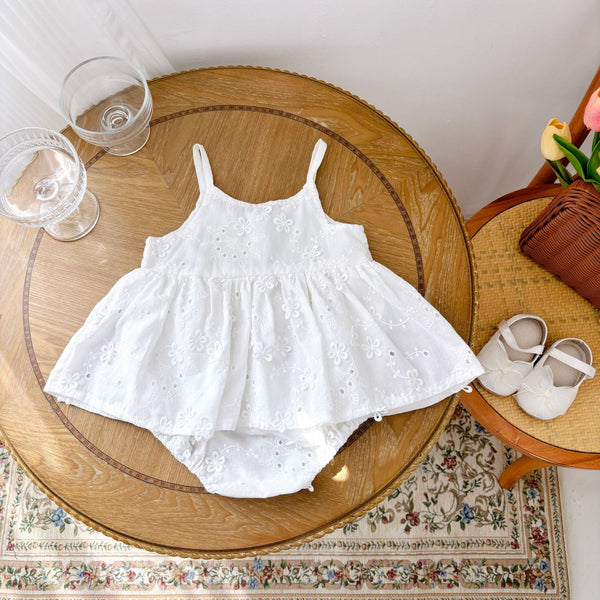 Summer Baby Girl Jumpsuit Soft Gown Outfit