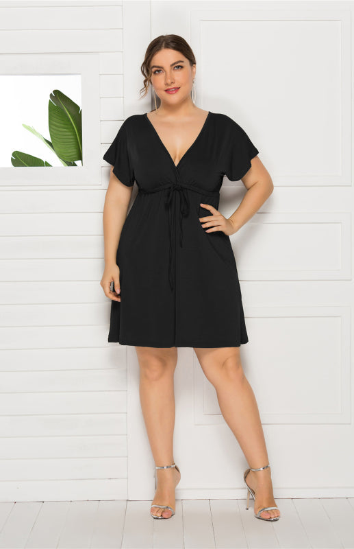 High Elasticity Solid Spring Summer Maternity Leisure Dress