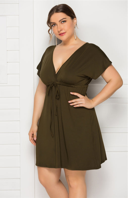 High Elasticity Solid Spring Summer Maternity Leisure Dress