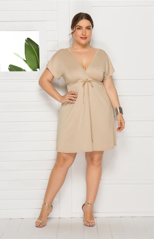High Elasticity Solid Spring Summer Maternity Leisure Dress