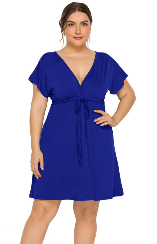 High Elasticity Solid Spring Summer Maternity Leisure Dress