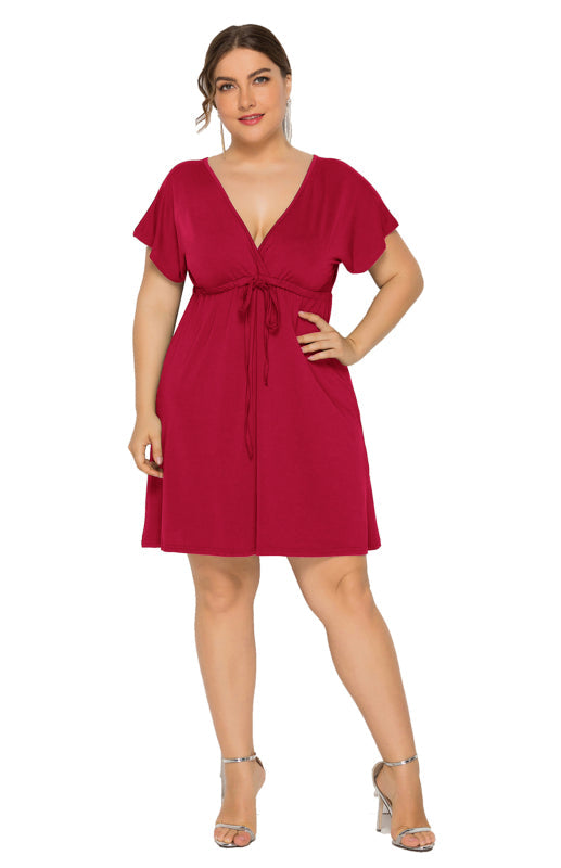 High Elasticity Solid Spring Summer Maternity Leisure Dress