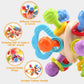 Soft Silicone Baby Rattle & Teething Ball – Manhattan-Style Sensory Toy for Infants (0-12 Months)