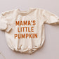 Mama's Little Pumpkin Sweatshirt or Sweatshirt Romper