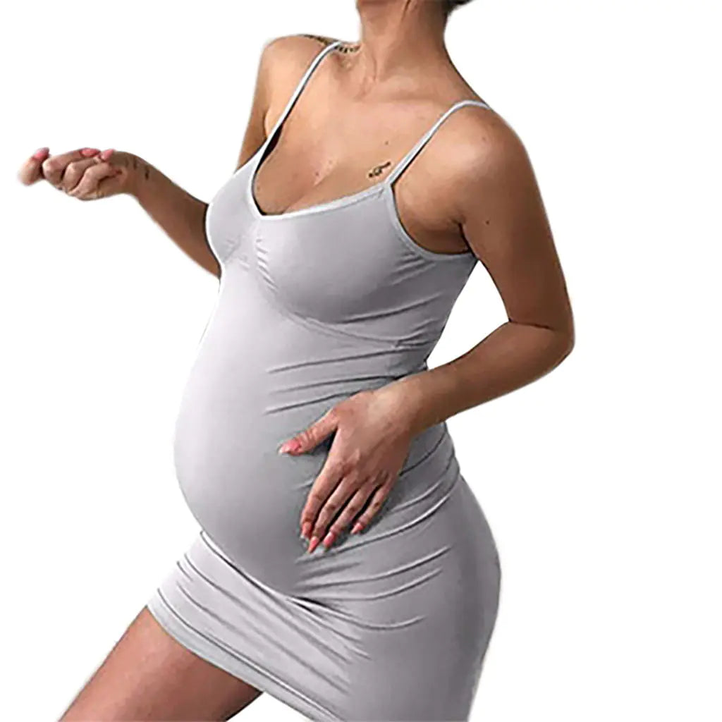 Casual Maternity Homewear Dress for Everyday Comfort and Relaxation