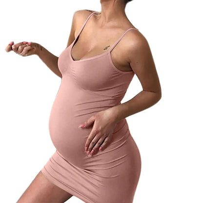 Casual Maternity Homewear Dress for Everyday Comfort and Relaxation - LittleLullabyLoft