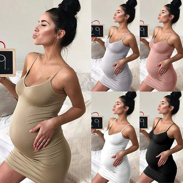 Casual Maternity Homewear Dress for Everyday Comfort and Relaxation