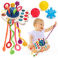 Montessori Baby Pull String Toy - Enhance Sensory Play & Development for Your Little One