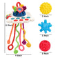 Montessori Baby Pull String Toy - Enhance Sensory Play & Development for Your Little One
