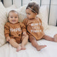 Pumpkin Sweatshirt or Sweatshirt Romper - Cream or Orange