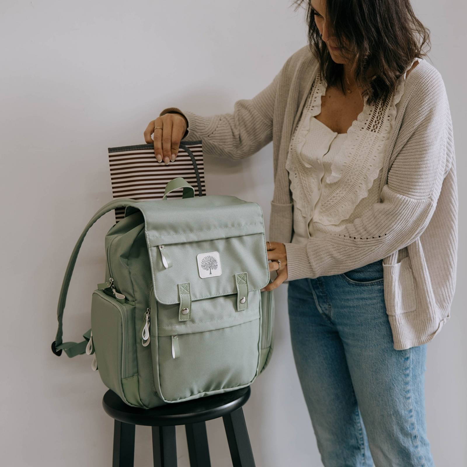 Birch Diaper Backpack Spacious Baby Travel Organizer Bag