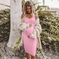 Sleeveless Round Neck Maternity Dress for Pregnant Women - LittleLullabyLoft