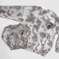 Stay Spooky Tie Dye Halloween Sweatshirt | Matching Family Halloween Outfits | Embroidered Skeleton Crewneck