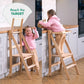 Helper Tower: A Multi-functional Foldable Step Stool for Kids - LittleLullabyLoft