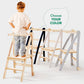 Helper Tower: A Multi-functional Foldable Step Stool for Kids - LittleLullabyLoft