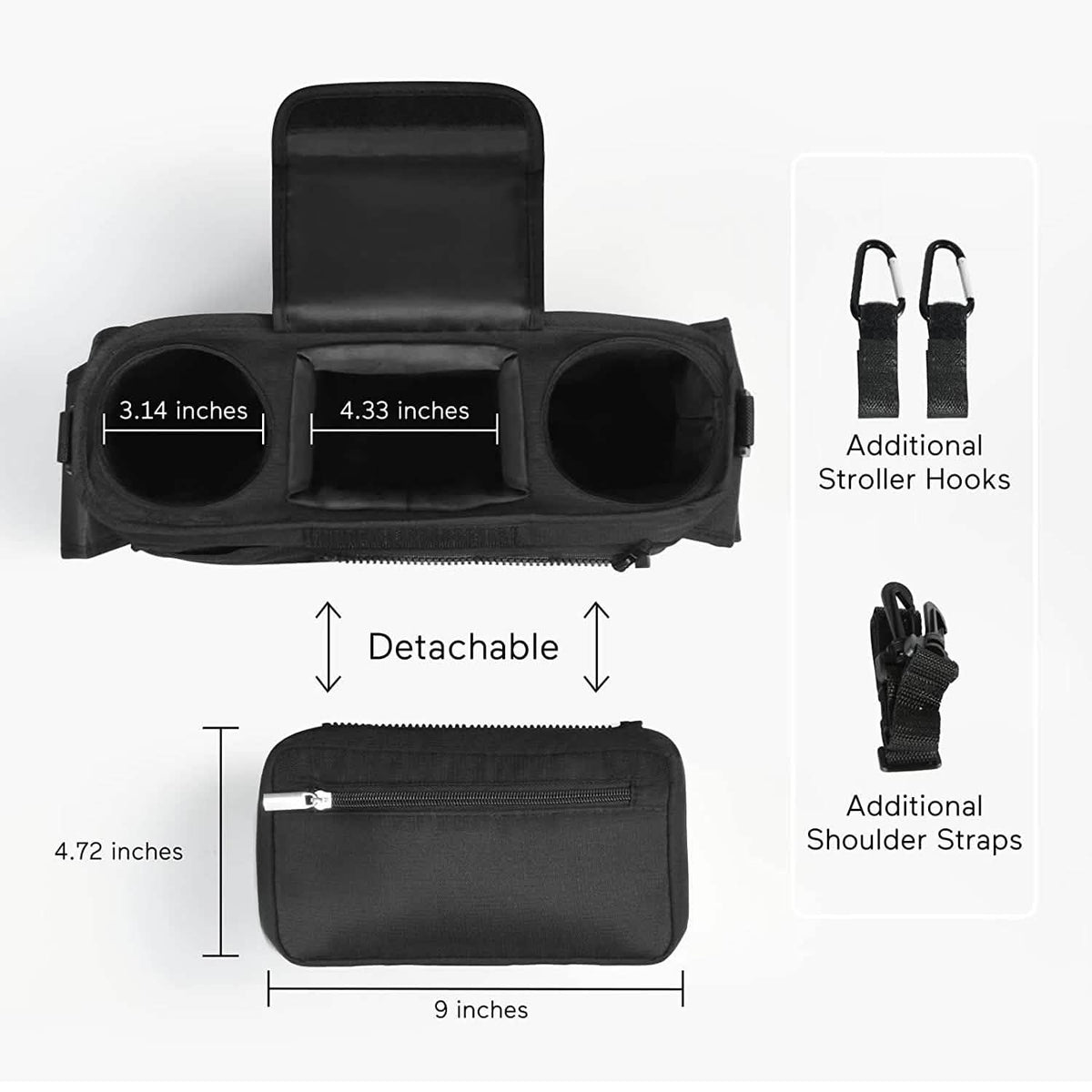 Universal Baby Stroller Storage Bag - LittleLullabyLoft