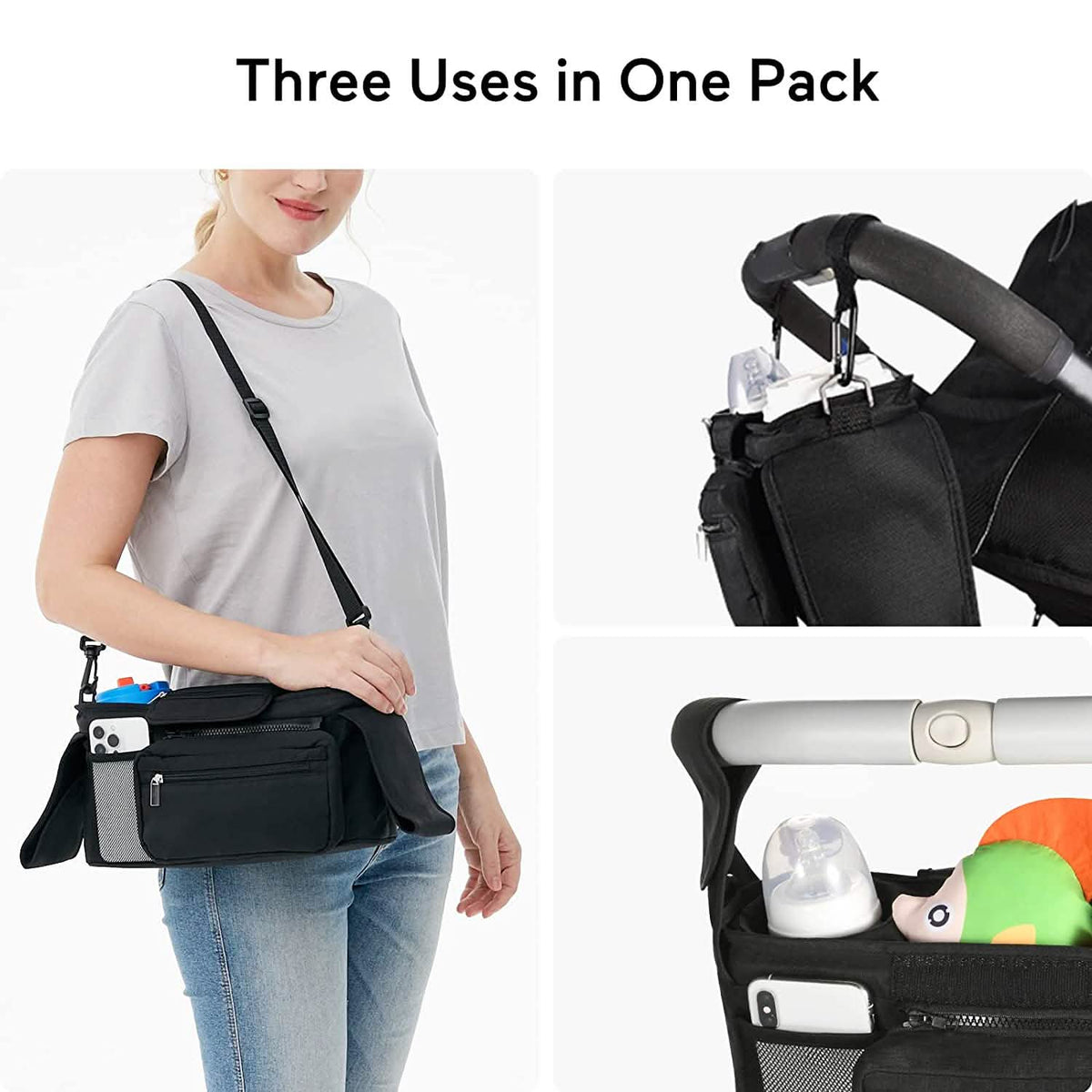 Universal Baby Stroller Storage Bag - LittleLullabyLoft